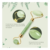 Masajeador Facial a Rodillo de Piedra Jade premium - Tienda Unica