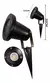 Estaca Jabalina Redondo 9.5cm Negro Gu10 JB00001 - comprar online