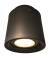 Plafón Negro Cilindro 1 Luz Ar111 Led Pl00065 - comprar online
