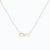 Gargantilha Cartier com Infinito Redondo