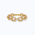 Anel Minimalista Elos Cartier com Diamantes