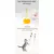 Brinquedo para Gato Interativo de Lagarta com Pena, Sino e Corda da NAPI - comprar online