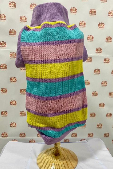 Roupa para Pet em Tricô - Lilás