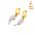 Brinco Asa de Anjo Banhado em Ouro 18K - Gold - comprar online