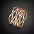 Anel Tricolor Banhado em Ouro - Prata, Gold e Rose Gold - loja online