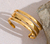 Bracelete Trio Banhado em Ouro 18K- Gold na internet