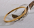 Bracelete Liso Banhado em Ouro 18K - Gold - Firenze Joias