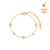 Pulseira Romana Banhada em Ouro 18K - Gold