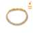 Pulseira Riviera Tripla Banhada em Ouro 18K - Gold