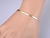 Pulseira Fita Banhada em Ouro 18K - Gold na internet