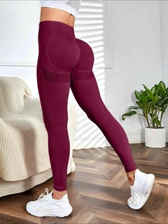 Leggins push up control de abdomen sencillos - tienda online