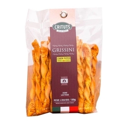 Grissini Lemon Pepper 130g