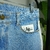 Short de jeans rígido