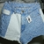 Short de jeans rigido