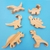 MUNDO DINOSAURIOS 14 FIGURAS DE MADERA NATURAL - comprar online