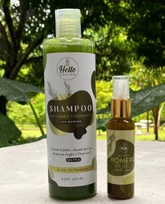 Shampoo de Romero mas Aceite