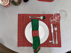 CONJUNTO ENXOVAL NATAL ELEGANTE 2 LUGARES - Unique Ateliê