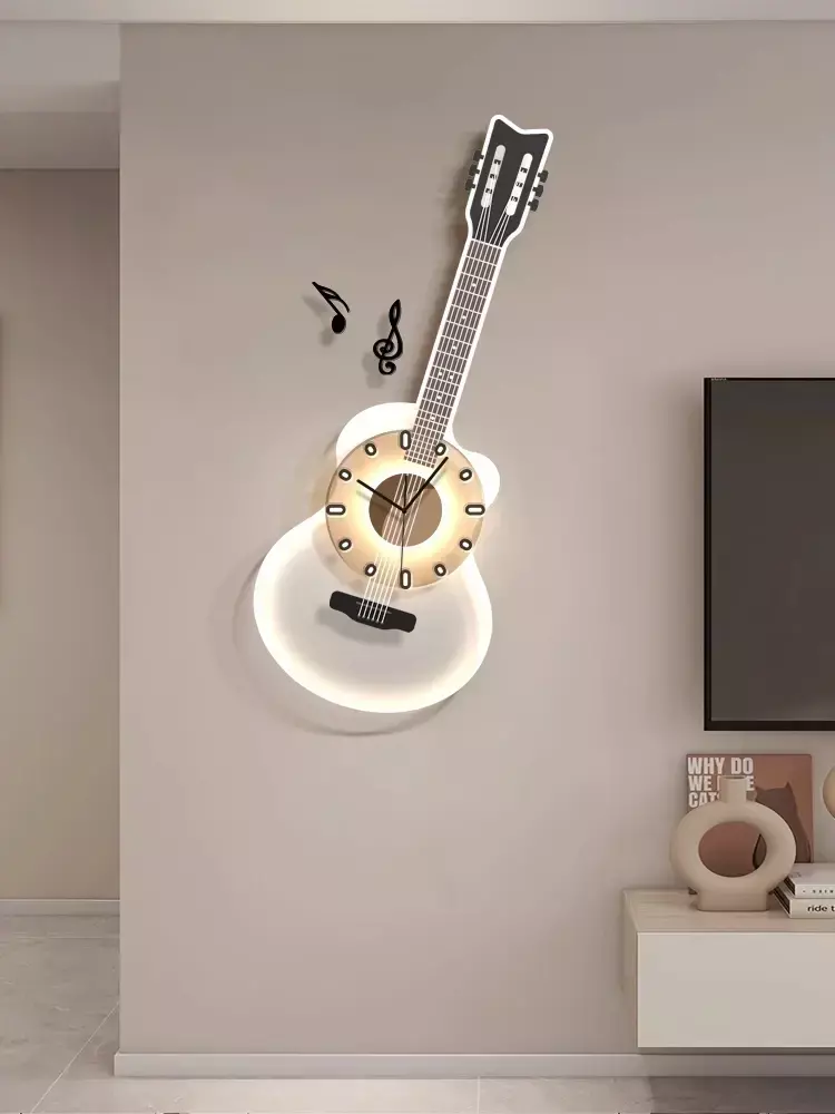Reloj de pared minimalista moderno, decoración de pasillo de sala de estar, Arte