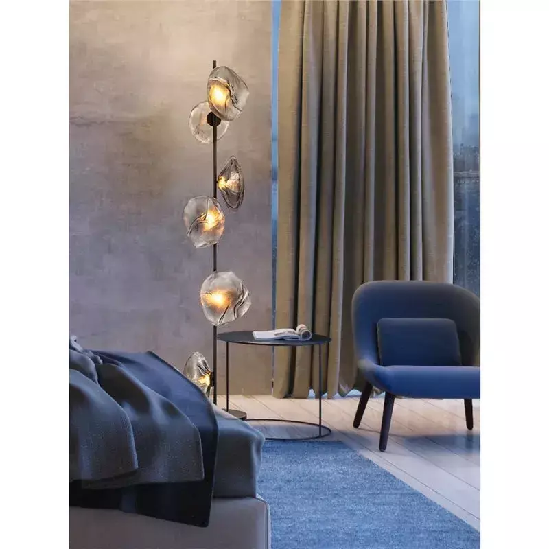 Dali Light Lámpara de pie de lujo para sala de estar, sofá, Villa, nubes, lámpar