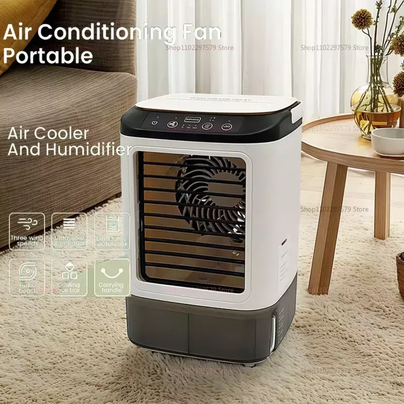 Mini ventilador de pulverización de escritorio, Enfriador de aire Personal, USB