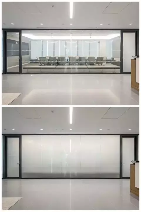 Película inteligente PDLC electrónica con cargador, protección conmutable Ant
