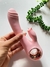 Vibrador Estimulador de Ponto G e Língua Estimuladora de Clitóris em Silicone e Função de Aquecimento
