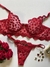 Conjunto Luxo Tule Coração