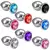 Plug Anal Aço Inoxidável Sexy Import Cristal tamanho P iniciante