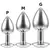 Plug Anal Aço Inoxidável Sexy Import Cristal tamanho P iniciante - comprar online