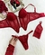 Corselet Luxo Vermelho Coleção Versos de Amor