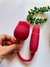 Vibrador em Formato de Rosa com Vai e Vem, Pulsação e 10 Modos de Vibração sexy import - Fran Moda Íntima e Cosméticos Sensuais