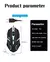 Design ergonômico Gaming Mouse para computador desktop e laptop, USB Backlit Mo - loja online