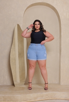 Short Jeans Plus na internet