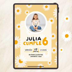 Invitación digital Cumple 53 - comprar online