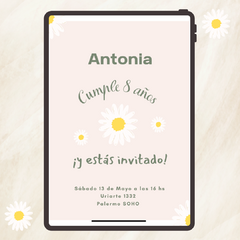 Invitación digital Cumple 55 - comprar online