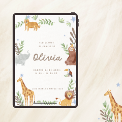 Invitación digital Cumple 33