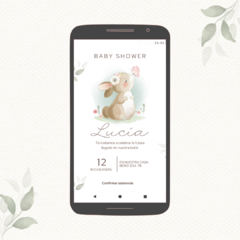 Invitación digital Baby Shower 17