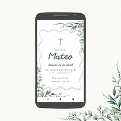 Invitación digital Bautismo 4