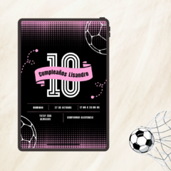 Invitación Cumple Futbol 14
