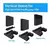 Base Vertical Cooler Carregador Suporte Ps4 Fat Slim Pro - Imperiotek