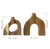 FLORERO DE MADERA - Set de 2 - comprar online