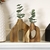 FLORERO DE MADERA - Set de 2