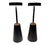 LAMPARA CON BASE BLACK