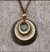 COLLAR BOHO METAL TWO CIRCLES