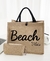 Bolso de yute playero + Pouch - MarleHome