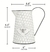 Jarra Metal Honeycomb
