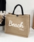 Bolso de yute playero - comprar online