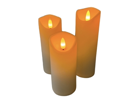 Set de 3 Velas a batería