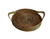 BANDEJA DE RATTAN - Redonda con Asas - comprar online