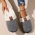 Pantuflas tejidas Memory foam